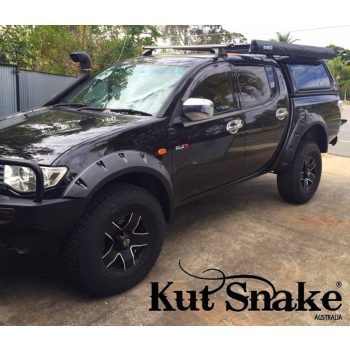   Kut Snake műanyag sárvédő szélesítés Mitsubishi L200 2005-2015 MONSTER 95mm (Első szett)