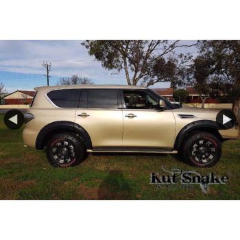   Kut Snake műanyag sárvédő szélesítés Nissan Patrol Y62 2010-> 75mm