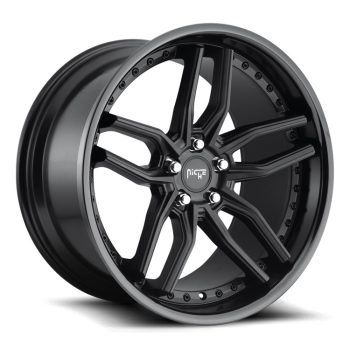   Alumínium felni 19x9.5 ET35 5x120 M194 Methos Gloss Black Matte Black Niche Road Wheels