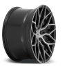   Alumínium felni 22x10 ET30 5x130 M262 Mazzanti Gloss Black Brushed Face Niche Road Wheels