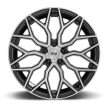 Alumínium felni 22x10 ET30 5x130 M262 Mazzanti Gloss Black Brushed Face Niche Road Wheels