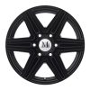 Alumínium felni 18x8 ET52 6x130 Atlas Matte Black Mandrus