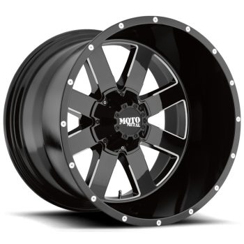   Alumínium felni 17x10 ET-24 5x127/5x139.7 MO962 Gloss Black Milled Moto Metal