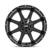 Alumínium felni 20x10 ET-24 6x135/6x139,7 MO970 Gloss Black W/ Milled LIP Moto Metal