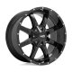 Alumínium felni 20x9 ET0 5x127/5x139.7 MO970 Gloss Black W/ Milled LIP Moto Metal