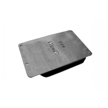   More4x4 acél váltóvédő haspáncél Nissan Navara D40 / Pathfinder R51-hez (2005-2014)