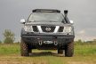 More4x4 Első acél lökhárító Nissan Navara D40/Pathfinder R51 modellekhez (2005-2014)
