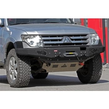 More4x4 Acél első lökhárító Mitubishi Pajero V80