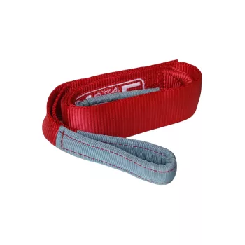 More4x4 Favédő heveder 2m / 12 t dupla öltéses, piros