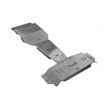   More4x4 acél haspáncél készlet gyári lökhárítóval szerelt Toyota Land Cruiser J150 (2009-2014) modellekhez (3db/szett)