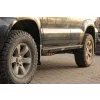 More4x4 acél küszöb Toyota Land Cruiser J120 hosszú