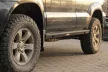 More4x4 acél küszöb Toyota Land Cruiser J120 hosszú