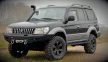 More4x4 Küszöb Toyota Land Cruiser J95 hosszú