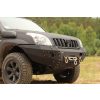   More4x4 Első csörlőtartós acél lökhárító Toyota Land Cruiser J120 2002-2009, minden motortípus