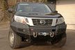 More4x4 Első csörlőtartós acél lökhárító Nissan Navara D23 /NP300 2014 után, minden motortípus