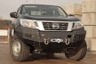 More4x4 Első csörlőtartós acél lökhárító Nissan Navara D23 /NP300 2014 után, minden motortípus