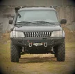 More4x4 Első csörlőtartós acél lökhárító Toyota Land Cruiser J90 / J95 1995-2002, minden motortípus