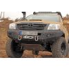   More4x4 Első csörlőtartós acél lökhárító Toyota Hilux Vigo 2011-2015 ("ráncfelvarrás" után), minden motortípushoz