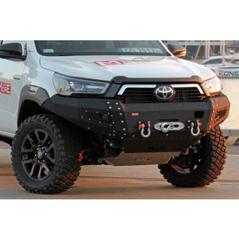  More4x4 Első csörlőtartós acél lökhárító Toyota Hilux Revo 2015->, Rocco/Invincible  2020->, minden motortípushoz