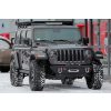   More4x4 Első csörlőtartós rövid acél lökhárító Jeep Wrangler JL (2018+), minden motortípus