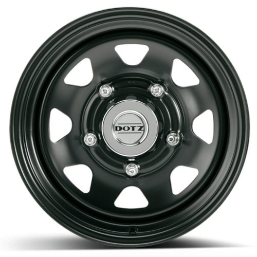 DOTZ Survival Dakar Dark 4x4 acélfelni - 7x16/ET30 - fekete