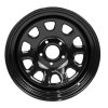Acél felni 16x8 ET12 5x127 Sputnik Gloss Black OFD