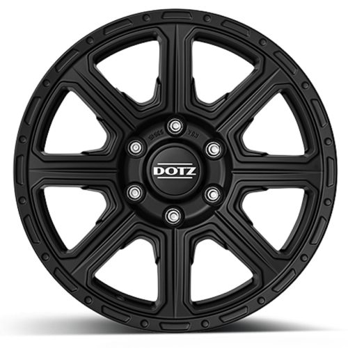 DOTZ Survival Kalahari Black 4x4 alufelni - 8x18/ET42 - matt fekete