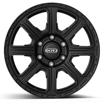   DOTZ Survival Kalahari Black 4x4 alufelni - 8x17/ET20 - matt fekete