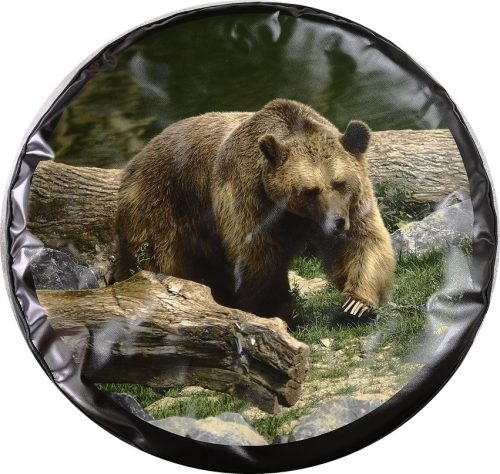 Pótkeréktakaró medve képpel