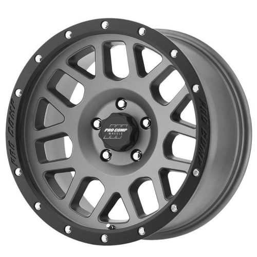 Alumínium felni 17x9 ET-6 5x127 2640 Satin Gray Interior/Satin Black Lip ProComp