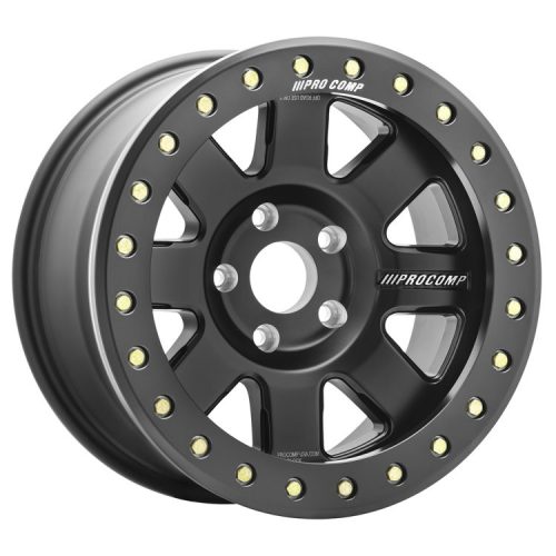 Alumínium felni 17x9 ET-6 5x127 75 Series Trilogy Beadlock Satin Black Pro Comp