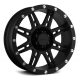 Alumínium felni 15x8 ET-19 5x114.3 7031 Matte Black Pro Comp