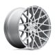 Alumínium felni 18x8.5 ET35 5x100 R110 BLQ Gloss Silver Machined Rotiform