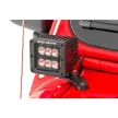 Rough Country Black Series LED fényhíd 2", fehér DRL - Jeep Wrangler JL 18->; Gladiator JT 20->
