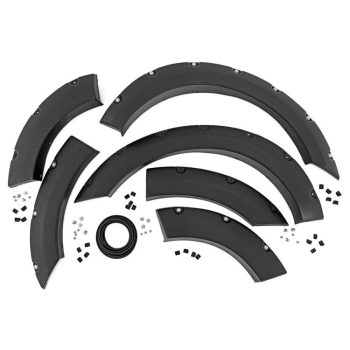   Rough Country Pocket sárvédőszélesítés szett fekete szegecs - Ford Bronco Sport 21->