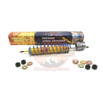   Terrain Tamer kormány rezgéscsillapító erősített rugóval "Vissza a központba" Nissan Patrol Y61 1997-2000 Land Rover Discovery 1 1991-1999 Range Rover 1972-1995