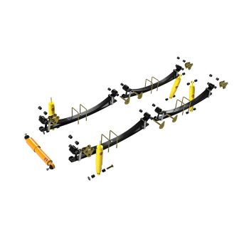   Terrain Tamer felfüggesztés készlet gyári erősségű lengéscsillapítóval emelés +40mm +50kg terhelésig elöl +275kg terhelésig hátul Toyota Landcruiser BJ60|FJ60|60 HJ60|61|62 1980-> szintszabályzás nélküli modellek