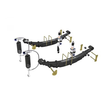   Terrain Tamer felfüggesztés készlet PRO lengéscsillapítókkal emelés +40mm erősített +100kg terhelésig elöl +300kg terhelésig hátul Toyota Hilux GGN25 KUN25|26 2004-> szintszabályzás nélküli modellek