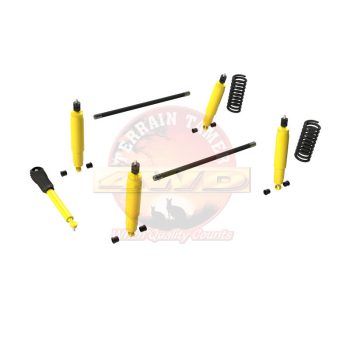   Terrain Tamer felfüggesztés készlet emelés +40mm erősített +100kg terhelésig Toyota Hilux 5 1988-> LN|KZN|RN|VZN|YN130 szintszabályzás nélküli modellek