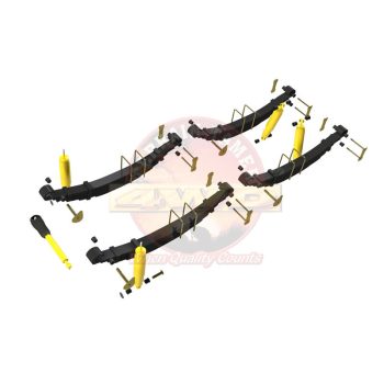   Terrain Tamer felfüggesztés készlet emelés +40mm erősített +100kg terhelésig elöl +300kg terhelésig hátul Nissan Patrol K160 rövid 1980-1983 szintszabályzás nélküli modellek