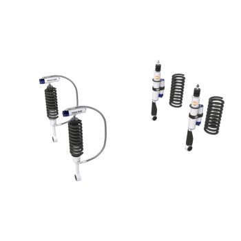   Terrain Tamer felfüggesztés készlet PRO lengéscsillapítókkal emelés +40mm erősített +50kg terhelésig elöl +100kg terhelésig hátul Toyota Landcruiser 150 GRJ|KDJ 2009-> GDJ 2015-> 4 Runner GRN|TRN285 2010-> KDSS (légrugó) kiváltás
