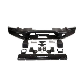   Snake4x4 első acél lökhárító csörlőtartóval cső nélkül Jeep Wrangler JK 2007-2017