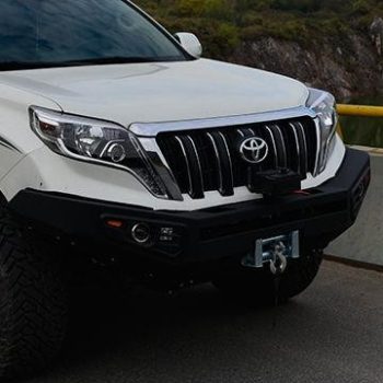   Snake4x4 első acél lökhárító csörlőtartóval Toyota Landcruiser 150 (2014-2017)