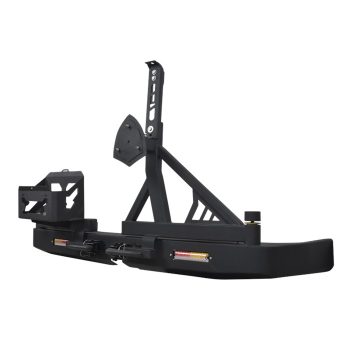   Snake4x4 hátsó acél lökhárító pótkeréktartóval Toyota Landcruiser 120