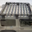Snake4x4 tetőcsomagtartó 150x115 cm Suzuki Jimny 2018-
