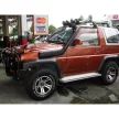 Snake4x4 Légbeszívó Snorkel Daihatsu Rocky Feroza Rocky II bal oldalas