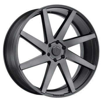   Alumínium felni 22x9.5 ET25 5x127 Brute Carbon Graphite Status