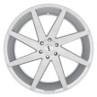 Alumínium felni 22x9.5 ET25 5x127 Brute Silver Status