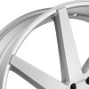 Alumínium felni 22x9.5 ET25 5x127 Brute Silver Status