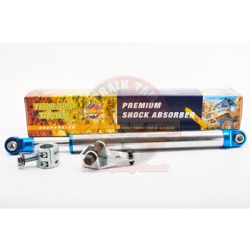   Terrain Tamer kormány rezgéscsillapító erősített beépítő készlettel jobb kormányos Jeep Wrangler JK 2007->